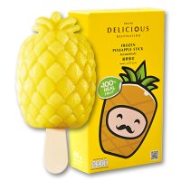 Gefrorener Ananas Fruchtstick (65g)